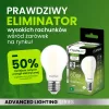E27 A60 LED izzó 4W = 60W 840lm 4000K Semleges 360°-os üvegszál ALS LUMILED