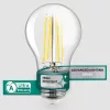 LED izzó E27 A60 4,9W 1055lm = 75W 2700K meleg fehér 360° Filament A osztály LUMILED