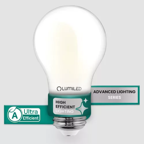 LED izzó E27 A60 3.8W 840lm = 60W 2700K Meleg 360° Izzószál A OSZTÁLYÚ LUMILED