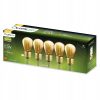 5 CSOMAGOS LED izzó E27 ST14 1,3W = 10W 2200K meleg 110lm izzószál a LUMILED Girlandhoz