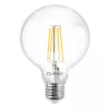 LED dekoratív gömbizzó E27 G95 8W = 65W 880lm 3000K  360°-os izzószál