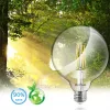 E27 G95 LED izzó 8W = 75W 4000K Semleges Globe Izzószál LUMILED
