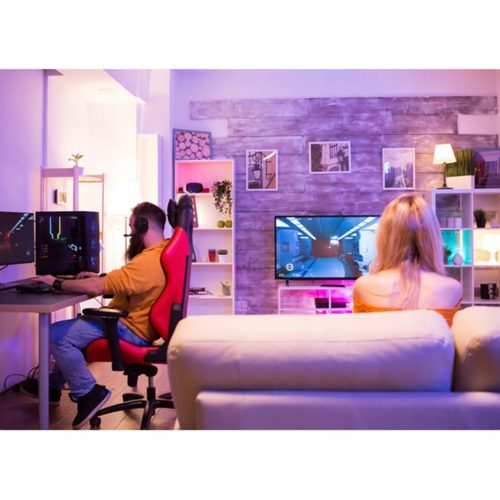 LED izzó E27 A60 9W = 60W 806lm RGB+3000K szabályozható Smart LUMILED