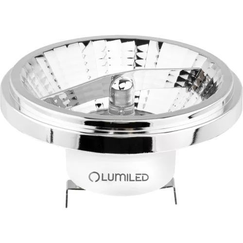 LED izzó GU10 ES111 10W = 75W 1055lm 3000K Meleg 38° Ezüst LUMILED