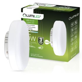 GX53 LED izzó 8W = 60W 720lm 4000K semleges 120° LUMILED