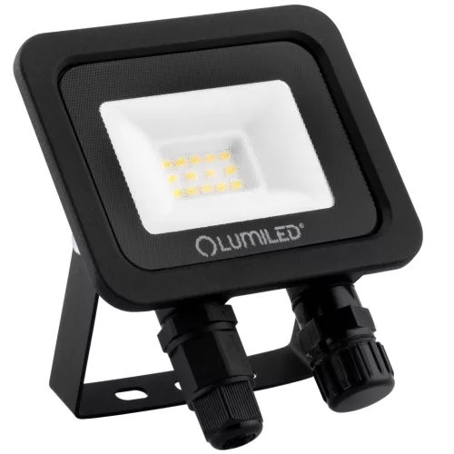 ZUME LED reflektor 10W 1100lm 4000K IP65 Black Advanced Lighting Series LUMILED