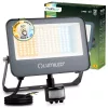 TRINOX LED reflektor 50W 5500lm CCT IP65 szürke mozgás- és alkonyérzékelő LUMILED