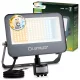 TRINOX LED reflektor 50W 5500lm CCT IP65 szürke mozgás- és alkonyérzékelő LUMILED