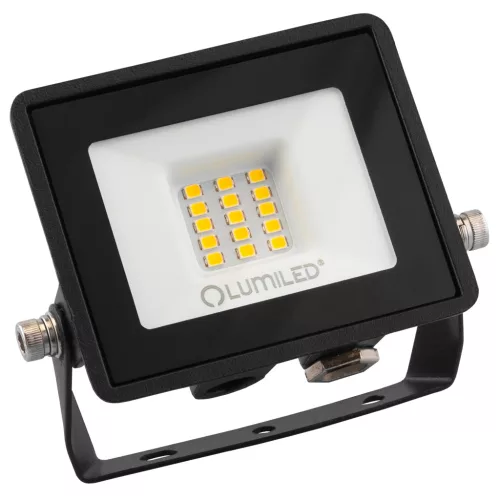 ZUNA2 LED reflektor 10W 900lm 4000K IP65 Fekete LUMILED