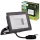 ZUNA2 LED reflektor 30W 2700lm 6500K IP65 Fekete LUMILED