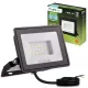 ZUNA2 LED reflektor 30W 2700lm 6500K IP65 Fekete LUMILED