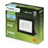 ZUNA2 LED reflektor 30W 2700lm 6500K IP65 Fekete LUMILED