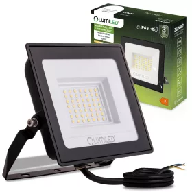 ZUNA2 LED reflektor 50W 4500lm 4000K IP65 Fekete LUMILED