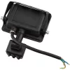 ZUNA2 LED reflektor 10W 900lm 4000K IP44 fekete mozgásérzékelő LUMILED