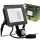 ZUNA2 LED reflektor 30W 2700lm 4000K IP44 fekete mozgásérzékelő LUMILED