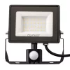 ZUNA2 LED reflektor 30W 2700lm 4000K IP44 fekete mozgásérzékelő LUMILED