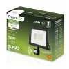 ZUNA2 LED reflektor 50W 4500lm 4000K IP44 fekete mozgásérzékelő LUMILED
