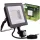 ZUNA2 LED reflektor 50W 4500lm 6500K IP44 fekete mozgásérzékelő LUMILED