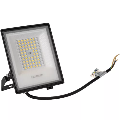 Világos kültéri LED reflektor, vízálló, 50W, 5500lm, 4000K, IP65, LUMILED