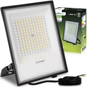   Világos kültéri LED reflektor 100W 11000lm 4000K Vízálló IP65 LUMILED