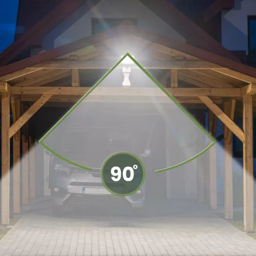 Világos kültéri LED reflektor 100W 11000lm 4000K Vízálló IP65 LUMILED
