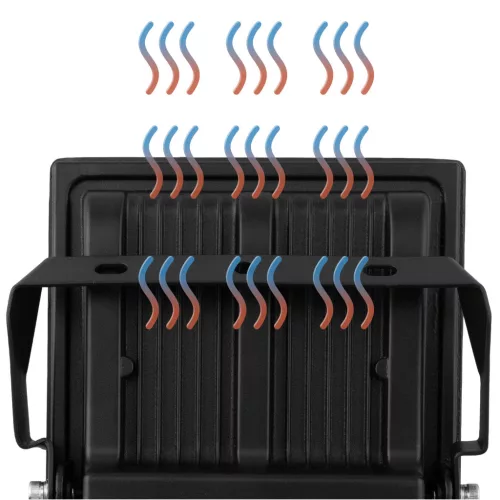 Világos kültéri LED reflektor, vízálló, 150W, 16500lm, 4000K, LUMILED