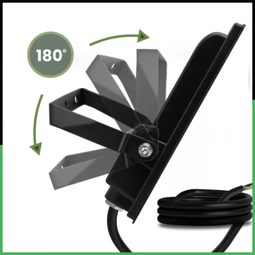 Világos kültéri LED reflektor, vízálló, 200 W, 22000 lm, 4000 K, LUMILED