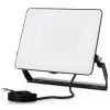 LED Reflektor AZZLER 50W 6000lm 4000K IP65 Halogén Kültéri Lámpa Fekete LUMILED