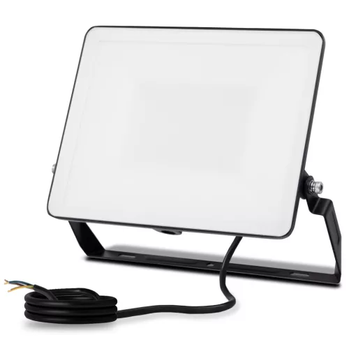 LED Reflektor AZZLER 50W 6000lm 4000K IP65 Halogén Kültéri Lámpa Fekete LUMILED