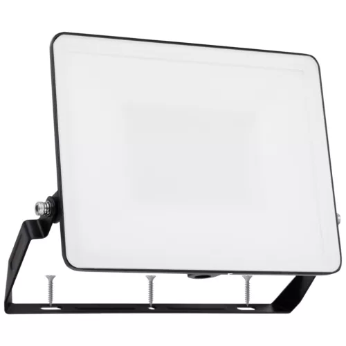 LED Reflektor AZZLER 50W 6000lm 4000K IP65 Halogén Kültéri Lámpa Fekete LUMILED