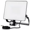 LED Reflektor AZZLER 50W 6000lm 4000K IP44 Kültéri Halogén Lámpa Mozgásérzékelővel Fekete LUMILED