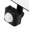 LED Reflektor AZZLER 50W 6000lm 4000K IP44 Kültéri Halogén Lámpa Mozgásérzékelővel Fekete LUMILED