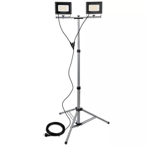 LED reflektor lámpa 2 x 50W állványon GLAREX 4000K LUMILED
