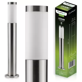 Kültéri kerti lámpa E27 INOX POST 65cm Lilium Lumiled