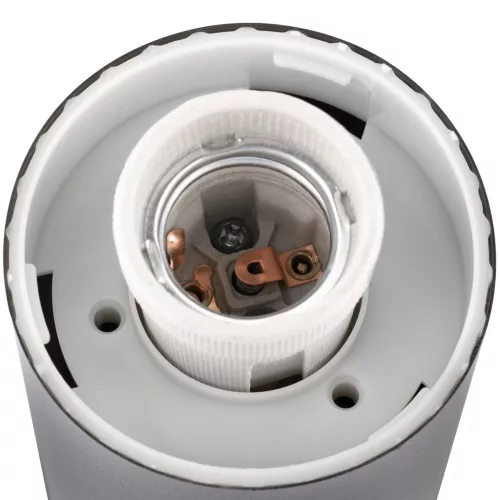 Kerti lámpa E27 INOX POST 45cm 230V-os aljzattal Lumiled