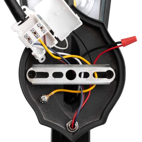 Kültéri kerti fali lámpa E27 LANTERN for UP mozgásérzékelővel Fekete BELLIS LUMILED