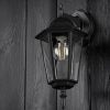 Kültéri kerti fali lámpa, E27, LANTERN, LETÖLTÉS, fekete BELLIS LUMILED