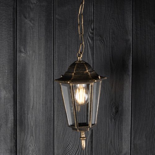 Kültéri függesztett kerti lámpa E27 LANTERN Patina BELLIS LUMILED