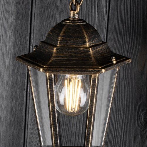Kültéri függesztett kerti lámpa E27 LANTERN Patina BELLIS LUMILED