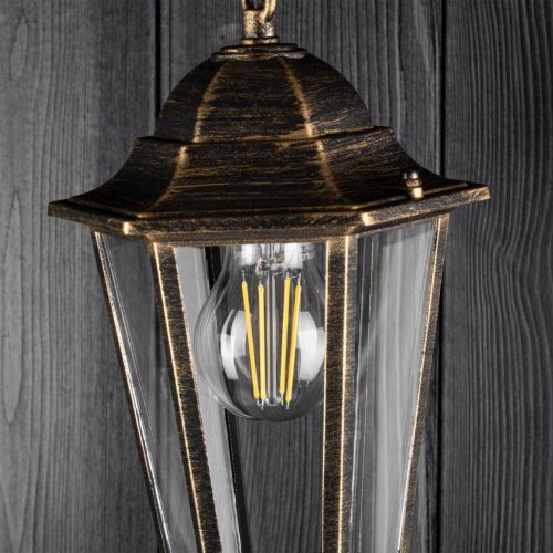Kültéri függesztett kerti lámpa E27 LANTERN Patina BELLIS LUMILED