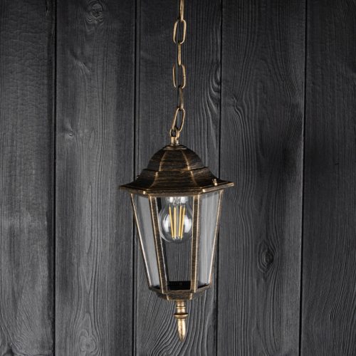 Kültéri függesztett kerti lámpa E27 LANTERN Patina BELLIS LUMILED