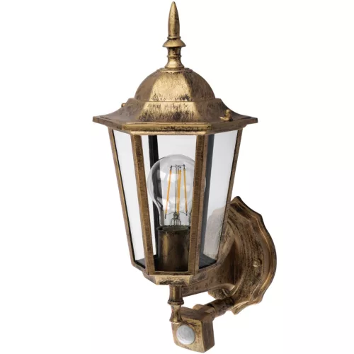 Kerti lámpa Kültéri fali lámpa E27 LED lámpás mozgásérzékelő BELLIS LUMILED