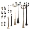 Kerti lámpa kültéri E27 Low OST lámpás 1m Patina BELLIS LUMILED