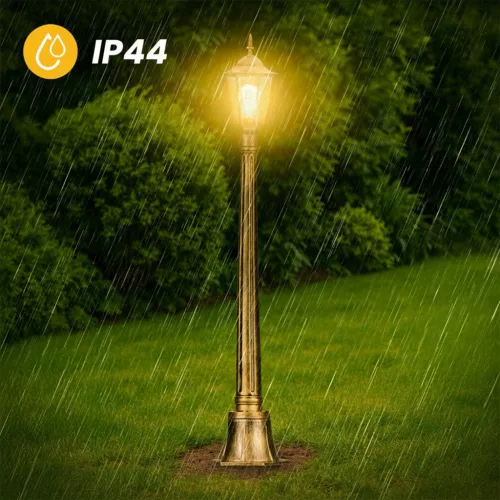 Kerti lámpa kültéri E27 Low OST lámpás 1m Patina BELLIS LUMILED