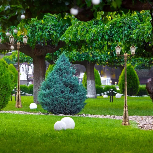 Kerti állólámpa LED oszlop 200cm E27 kültéri dekoratív lámpa BELLIS LUMILED