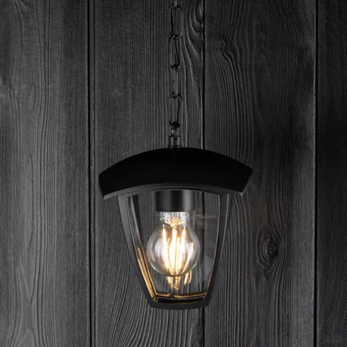 Kerti függőlámpa E27 LANTERN Fekete Viola Lumiled