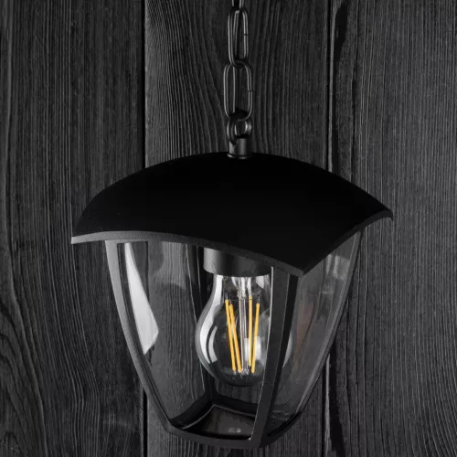 Kerti függőlámpa E27 LANTERN Fekete Viola Lumiled