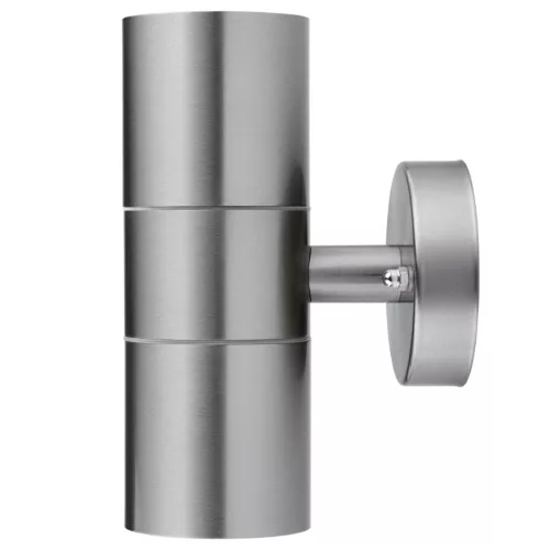 Kerti fali lámpa Magasság felülről lefelé LED GU10 IP44 ZINNIA INOX Lumiled