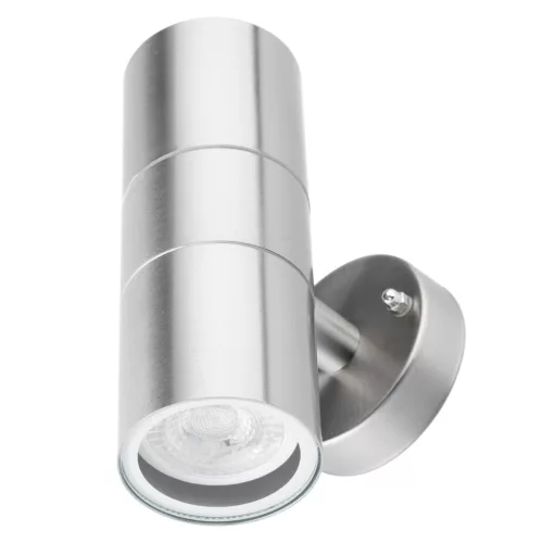 Kerti fali lámpa Magasság felülről lefelé LED GU10 IP44 ZINNIA INOX Lumiled