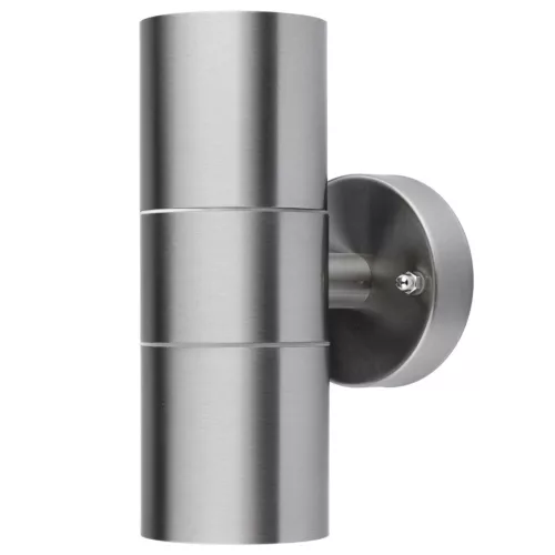 Kerti fali lámpa Magasság felülről lefelé LED GU10 IP44 ZINNIA INOX Lumiled